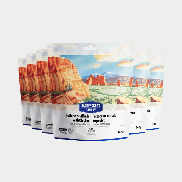 Fettuccini Alfredo with Chicken -  Single Serve (6 Units)