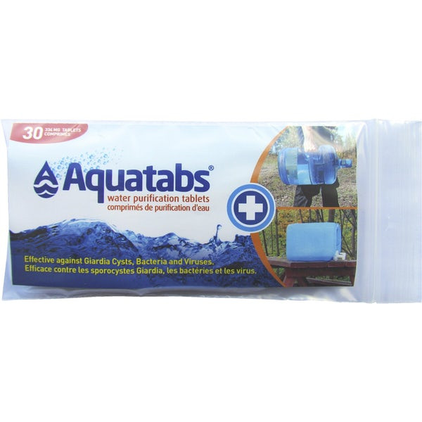 Aquatabs (pkg of 30, 20L Tabs)