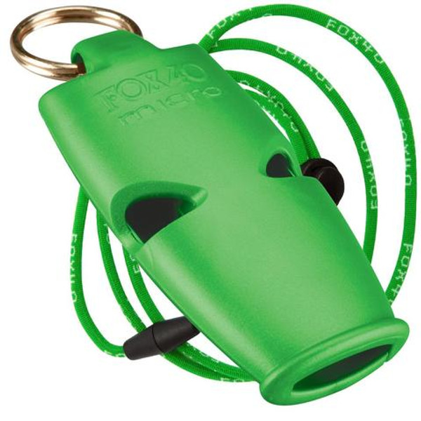 Micro Whistle with Lanyard - Assorted Colours