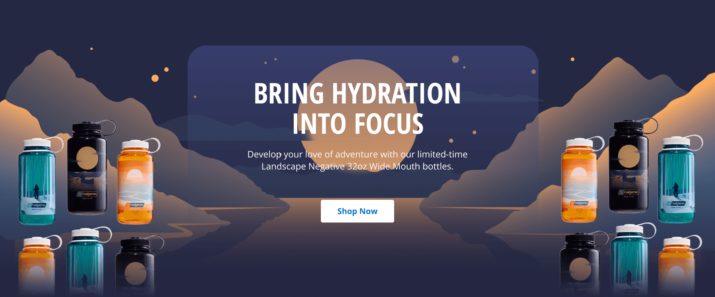 nalgene negative landscape bottles