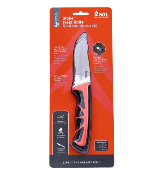 Survival Stoke Field Knife